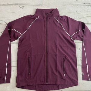 Soffe Womens Junior Classic M Lightweight Warmup Jacket Full Zip/Pocket NEW